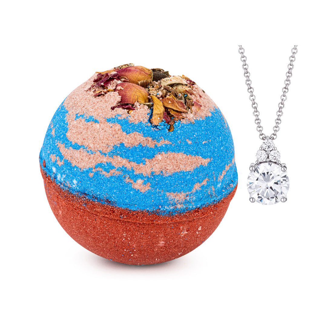 Raindrops on Roses 10oz Jewelry Bath Bomb