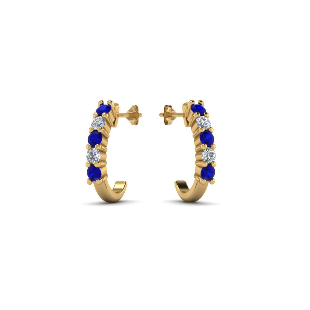 Half Huggie Hoop Earring