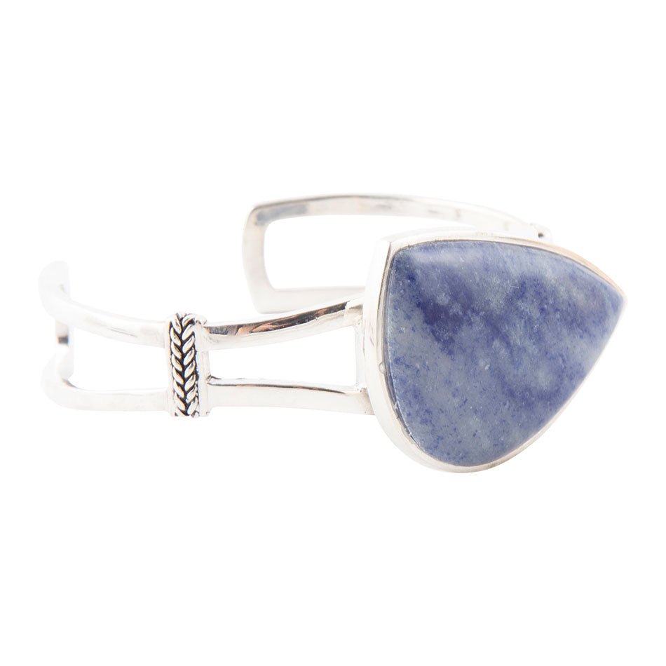 Sky Blue Kyanite Cuff Bracelet