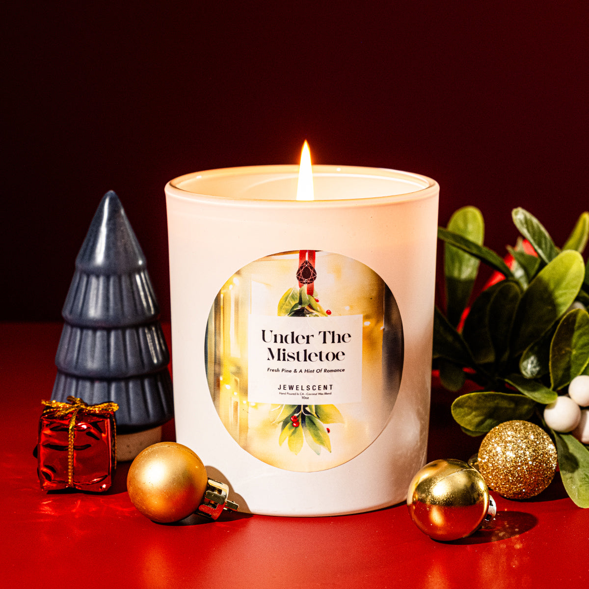Under The Mistletoe 10oz Signature Jewelry Candle